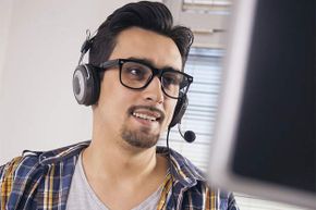 Guy providing tech support over the phone