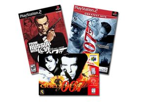 The James Bond franchise has spawned three popular video games: "Goldeneye 007," "Everything or Nothing" and "From Russia With Love."”border=