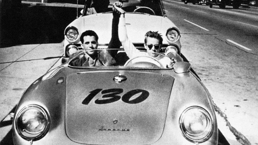 James Dean Porsche