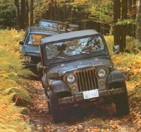 Only about five percent of Jeep owners ever experience real off-road use. See more Jeep pictures.