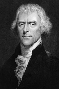 托马斯·杰斐逊（Thomas Jefferson）质疑有关耶稣的传统观念。“border=