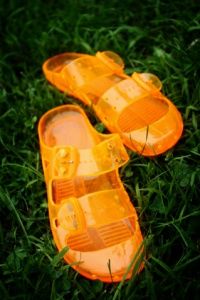 jelly shoes