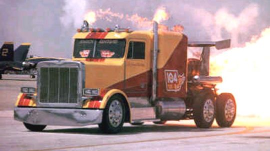 How does a jet truck work?