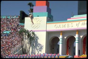 The 1984 Summer Olympics in Los Angeles, Calif.