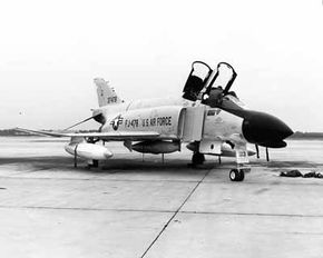 The McDonnell F-4C Phantom was the primary fighter plane for both the United States Navy and Air Force in the Vietnam War.