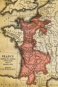 England and France fought for the French throne during the Hundred Years War.