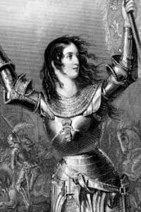 Joan of Arc led troops in the siege of Orleans.