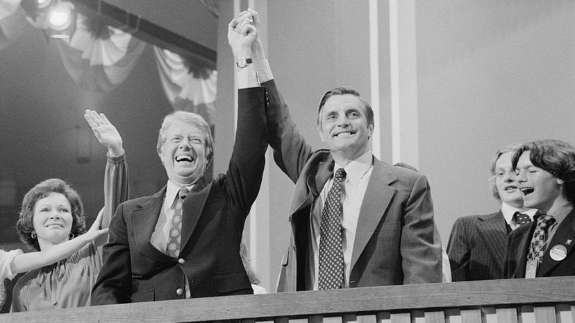 Jimmy Carter and Walter Mondale