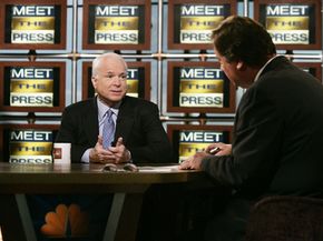 John McCain on Meet the Press.