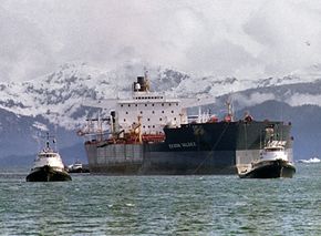 Exxon Valdez oil spill.