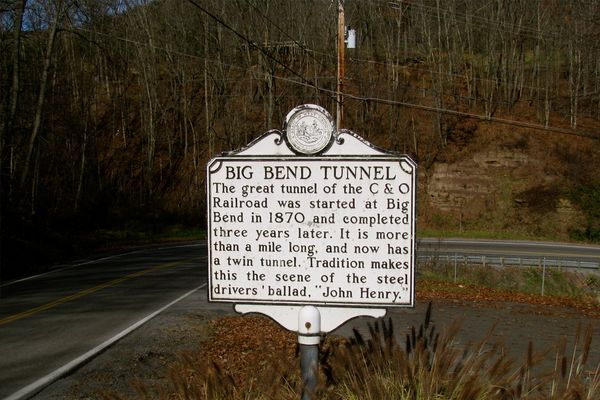 John Henry historical marker