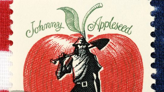 Are Johnny Appleseed's trees alive today?