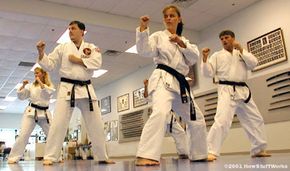 Karate is an incredible art form, built on the concept of merging body and mind into a defensive weapon. See how karatekas use this merger to break wood and cinder blocks with their hands and feet.