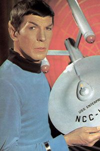 Leonard Nimoy as Spock of Star Trek