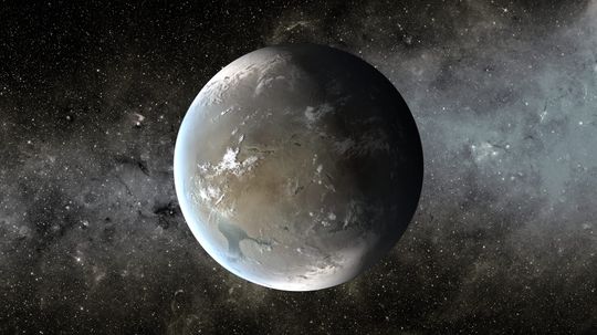 开普勒- 62 f:一个类地行星距离地球1200光年”border=