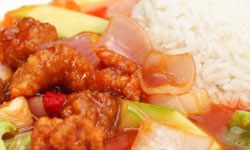 sweet and sour chicken