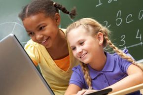 Schools are also part of the computer learning network for kids, so working with your child's curriculum and making supplemental information available is likely part of helping with homework.