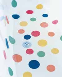 Try decorating an old-fashioned white claw-foot bathtub with giant polka dots. extend some of the dots the walls of the tub. See more pictures of kids decorations.