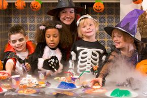 Kids' Halloween parties range from silly to scary. Just be sure your entertainment isn't too intense for little ones. See more pictures of Halloween.