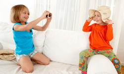 Have a budding photographer at home? Newer digital cameras have gotten decidedly child-friendly.