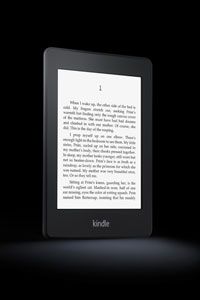 Kindle Paperwhite full frontal view