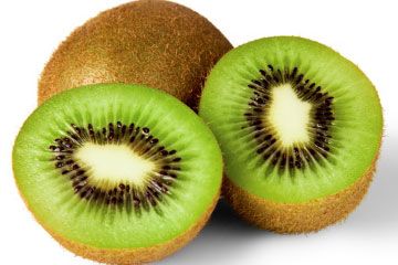 can eat the skin of a kiwi, though many people peel the fruit to avoid the fuzz.