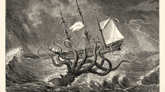 A Deep Dive on the Kraken, a Shipwrecking Sea Monster