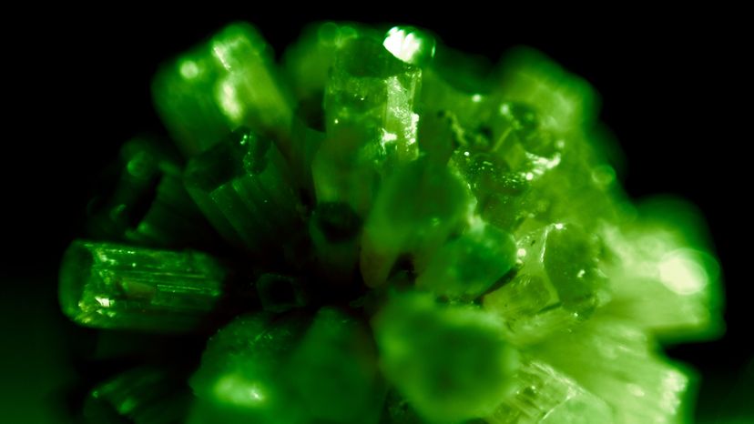 A green stone called kryptonite