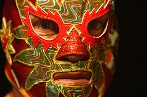 Look into the eyes of masked luchador Solar. 