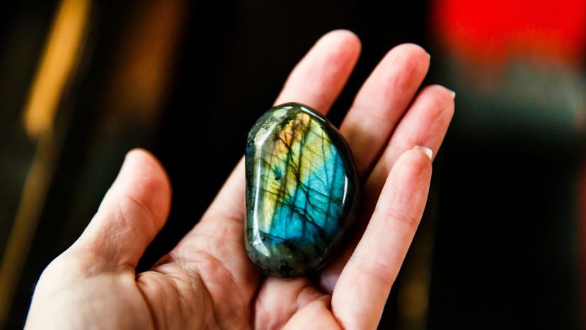 &nbsp;Labradorite on hand