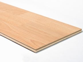 Laminate floor is a photographic image of a pattern on a suppo­rtive base.