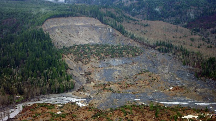 landslide Washington