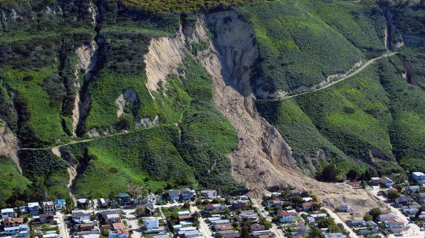 landslide California