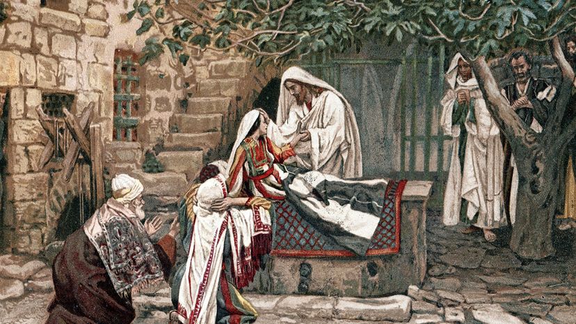 Jesus healig Jairus' daughter