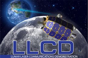 Artist's rendition of NASA's Lunar Laser Communications Demonstration