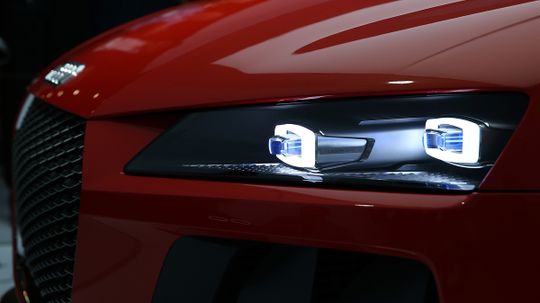 How the Audi Sport Quattro Laserlight Concept Works