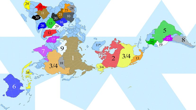 Small, medium and large denominations:non-euro area countries