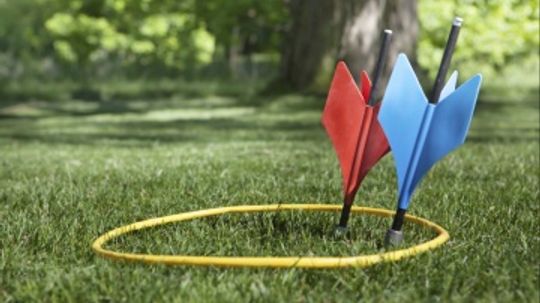 What's a safer substitute for lawn darts?