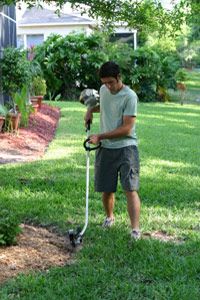 Lawn edging is harder than it looks. When in doubt, hire a pro