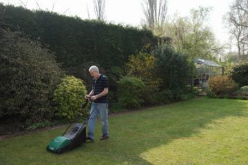 The quest for the perfect lawn can be achieved with the help of a lawn mower.