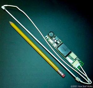 How is the LCD in a laptop computer so bright?