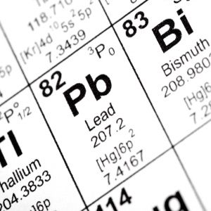 Lead on the periodic table