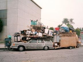 Would a leaf spring help out this sorry state? Probably not, not for trailer built with leaf spring capabilities, leaf springs can improve suspensions weighted down with heavy loads.