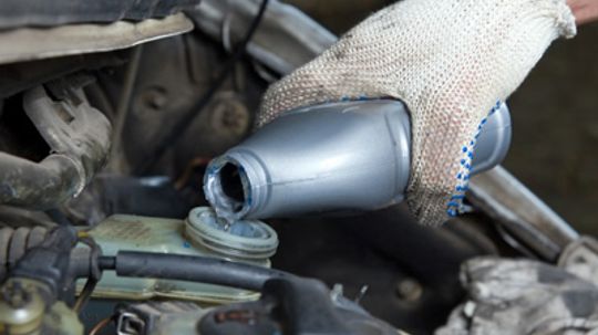 What are the different types of brake fluid?