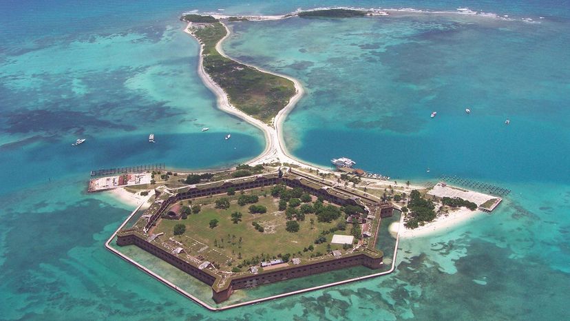 Fort Jefferson at the Dry Tortugas National Park