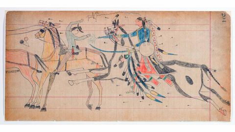 Plains Indians Tell Their Stories Through Ledger Art - Vimarsana News