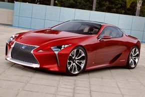 The Lexus LF-LC Concept. See more pictures of concept cars.