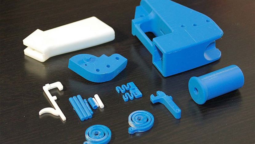 3D-printable, gun