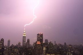 The Empire State Building gets hit by lightning about 100 times a year.