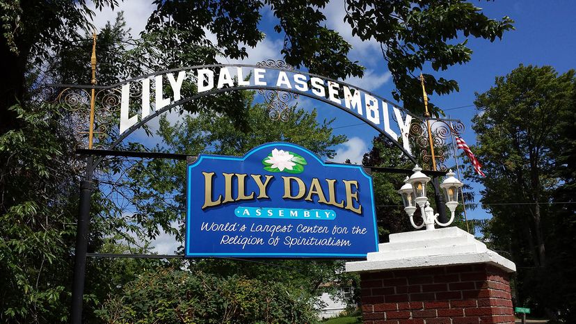 Lily Dale Assembly sign